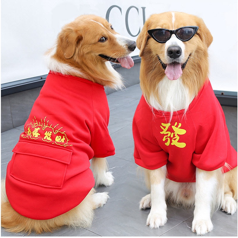 ÁO TẾT CHO CHÓ TO 10-20KG