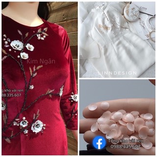 Vảy kim sa chảo cao cấp đính kết thời trang,kim sa kết hoa