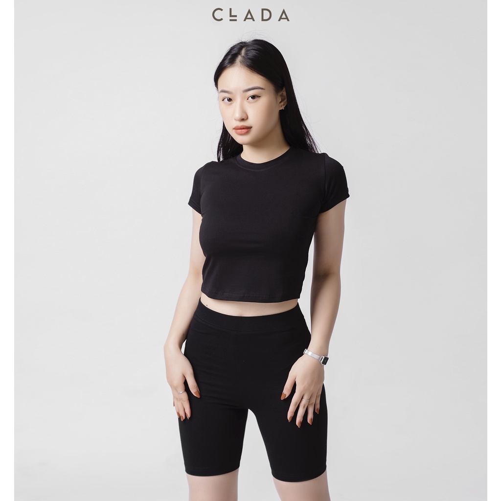 Quần Legging Biker Nữ Siêu Co Giãn CLADA COMFORT - QL008