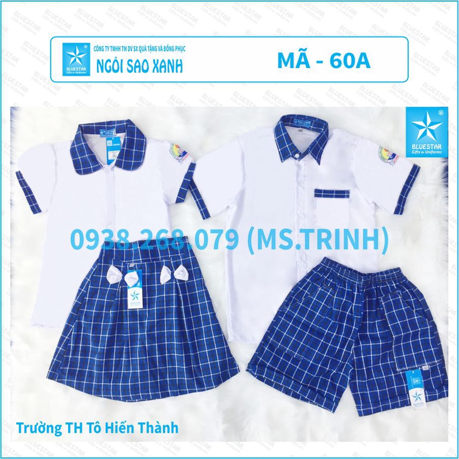 Áo đồng phục học sinh nam - tiểu học Tô Hiến Thành