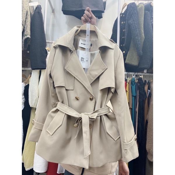 Áo mang to dáng ngắn