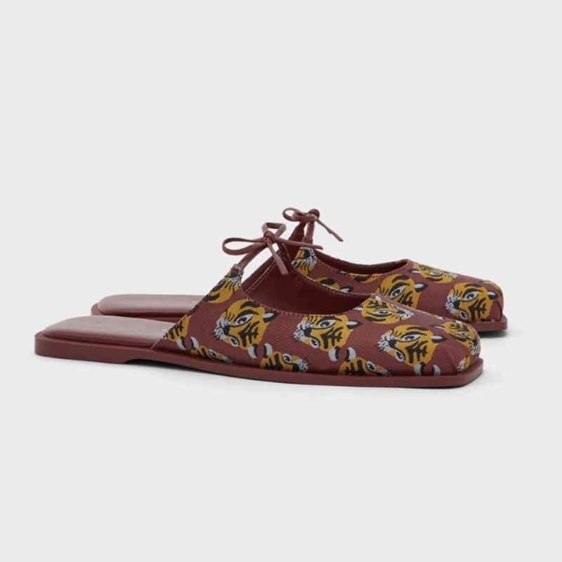 Dép Sandal Cao Su Đế Phẳng Chống Trượt Thắt Nơ Đầu Hổ Thời Trang Hàn Quốc Hoang Dã Đi Biển Hàng Mới Dành Cho Bạn Nữ Yên Tĩnh