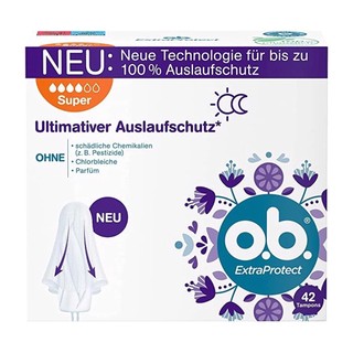 Băng vệ sinh dạng nút tampon ob 3 giọt 56c và 4 giọt 42c