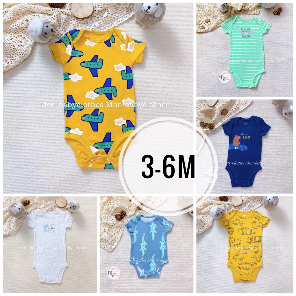 BODY cộc tay 3-6 tháng