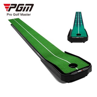 Thảm tập putt 1 lỗ điều chỉnh độ dốc - pgm tl025 slope adjustable golf putting mat