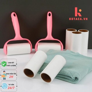 Cây Lăn Bụi Quần Áo Kèm Lõi Lăn 60 Lớp