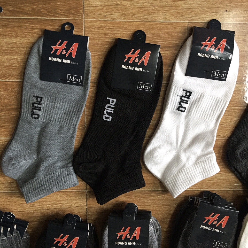 Set 5 đôi Tất Nam cổ ngắn Hoàng Anh  , Trinh Trung hang Việt Nam