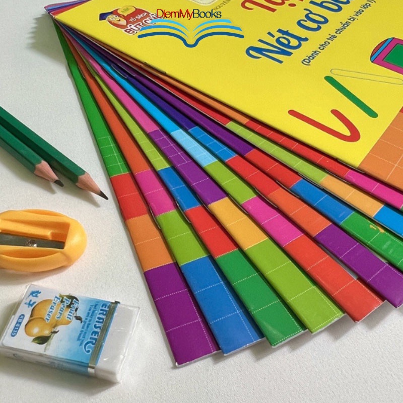 Sách-Bộ 10 quyển luyện viết tập tô chữ cho bé mẫu giáo mầm non Tặng 2 bút chì+ gọt+ Tẩy | BigBuy360 - bigbuy360.vn