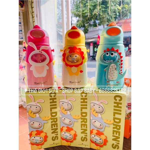 Bình Nước Giữ Nhiệt Kichilachi 500ml