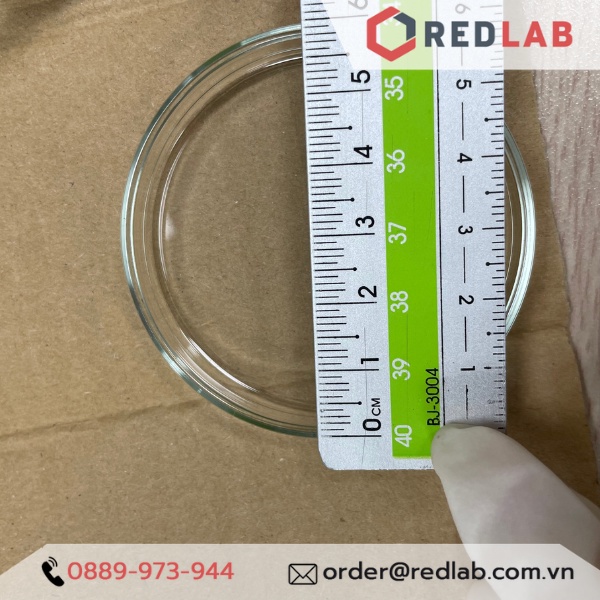 Đĩa Petri thủy tinh kích cỡ 60x15mm Dinlab Germany | Hàng chính hãng, giá tốt
