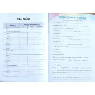 Sách - Combo 2 cuốn Sổ Theo Dõi Sức Khỏe- Có tách lẻ