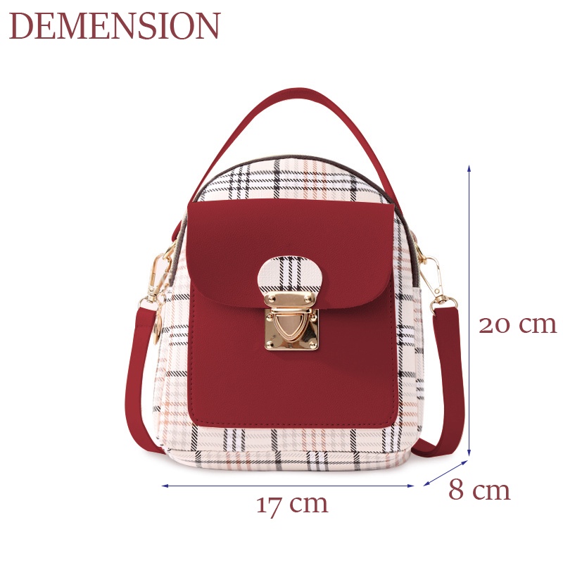 Balo Mini Khóa Gài Cỡ Nhỏ BL38