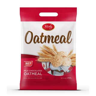 Bánh yến mạch Richy Oatmeal túi lớn