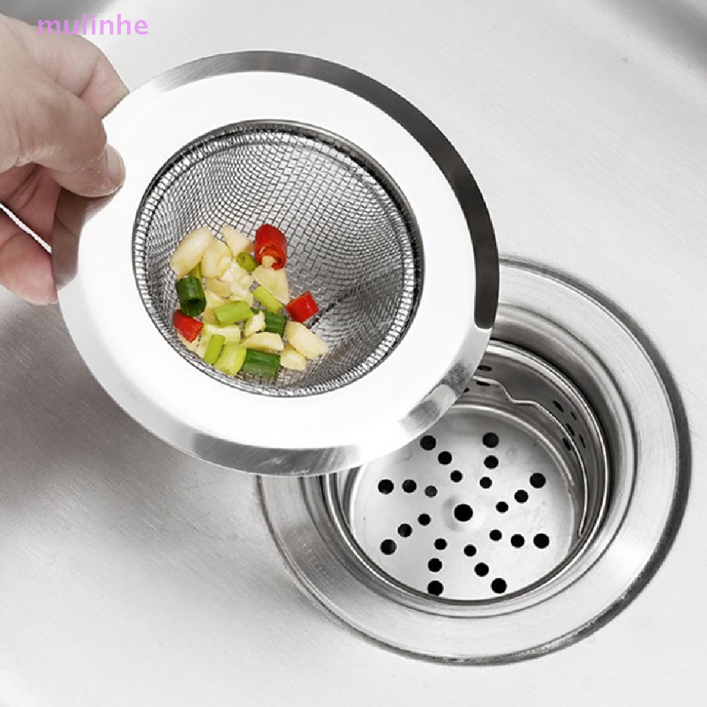 Phễu Lọc Bằng Thép Không Gỉ Chống Tắc Nghẽn Cho Nhà Bếp / Phòng Tắm