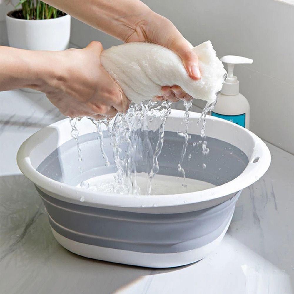 Chậu Rửa Chén Gấp Gọn Tiện Dụng Khi Đi Cắm Trại