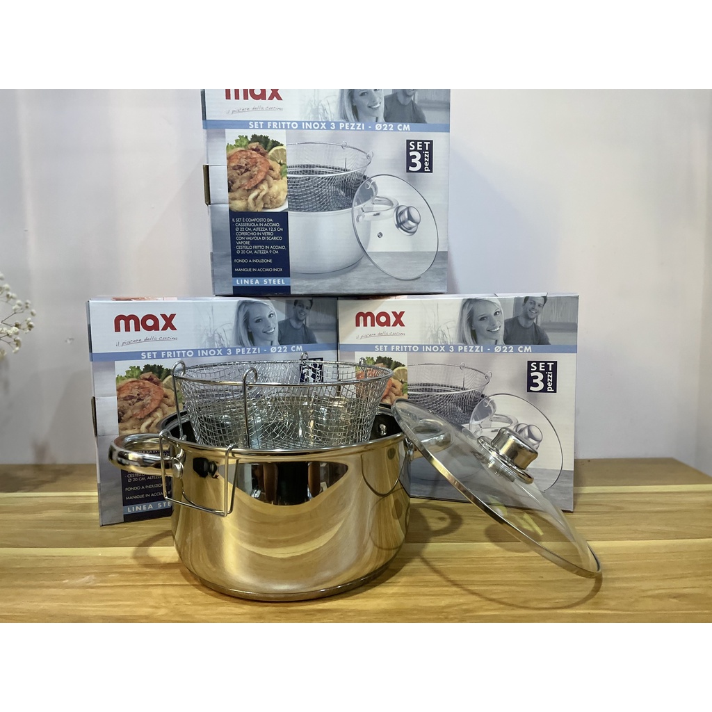 Nồi chiên ngập dầu nhập khẩu MAX