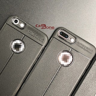 Ốp lưng iPhone Auto Focus Silicon giả da mềm - Cafe2fone
