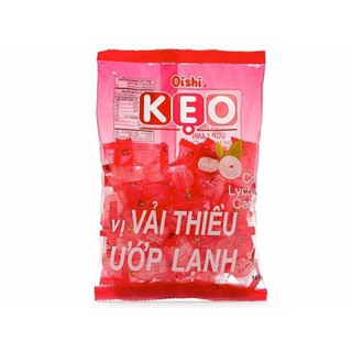 Combo 5 gói kẹo oishi vị vải 90gr