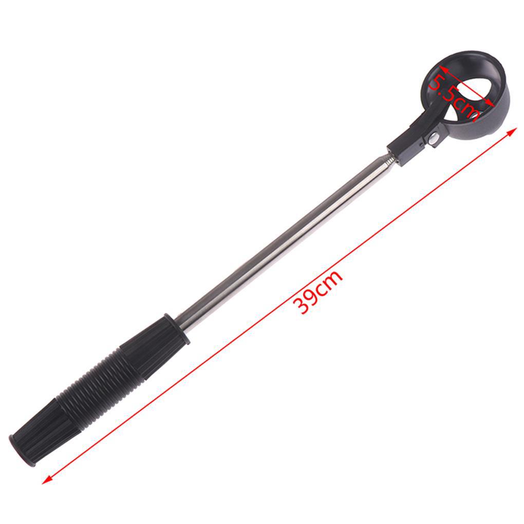 Dụng Cụ Nhặt Bóng Golf Bằng Thép Không Gỉ Có Tay Cầm Chống Trượt