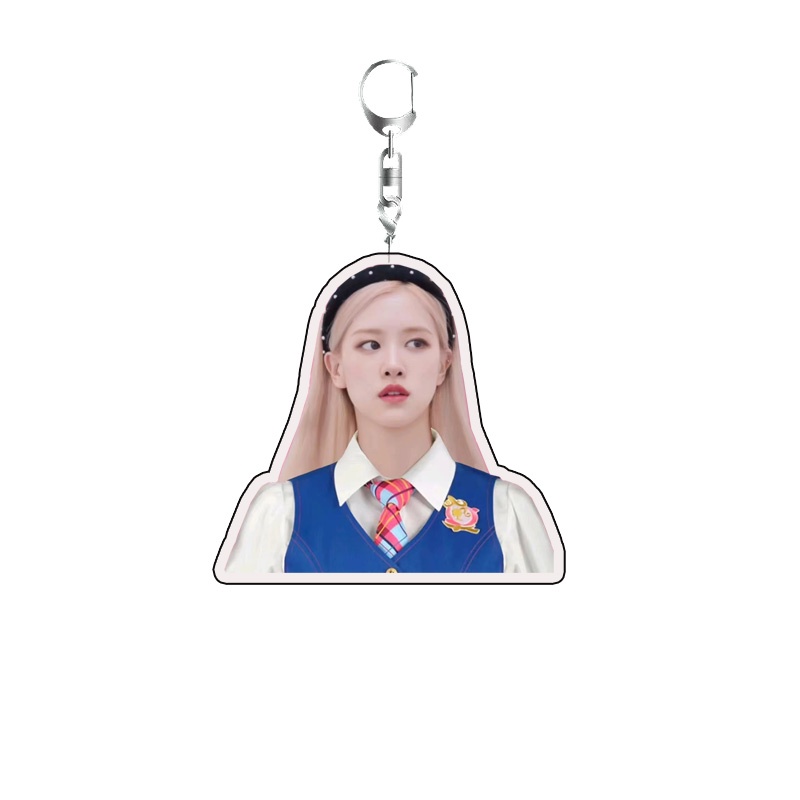 Móc Khóa Hoa Hồng Nhóm Nhạc BLACKPINK