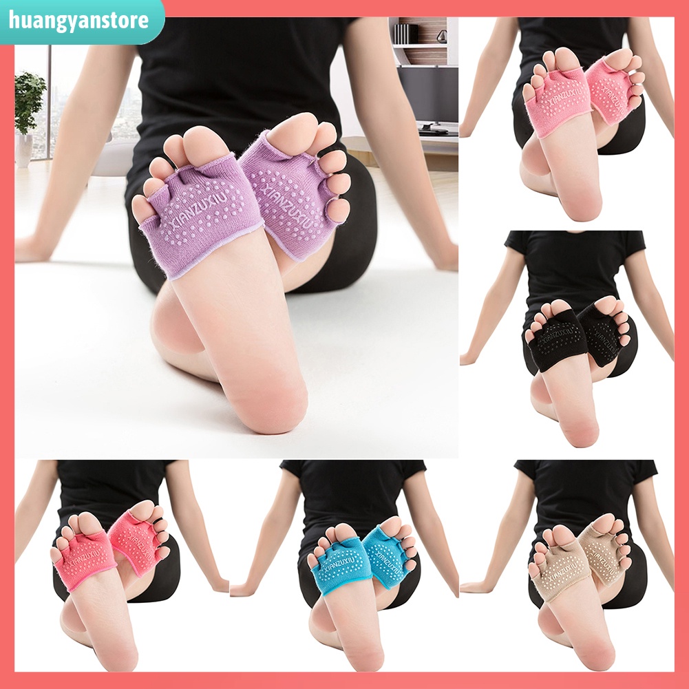 HY/ Tất Nửa Bàn Chân Chống Trượt Khi Tập Yoga