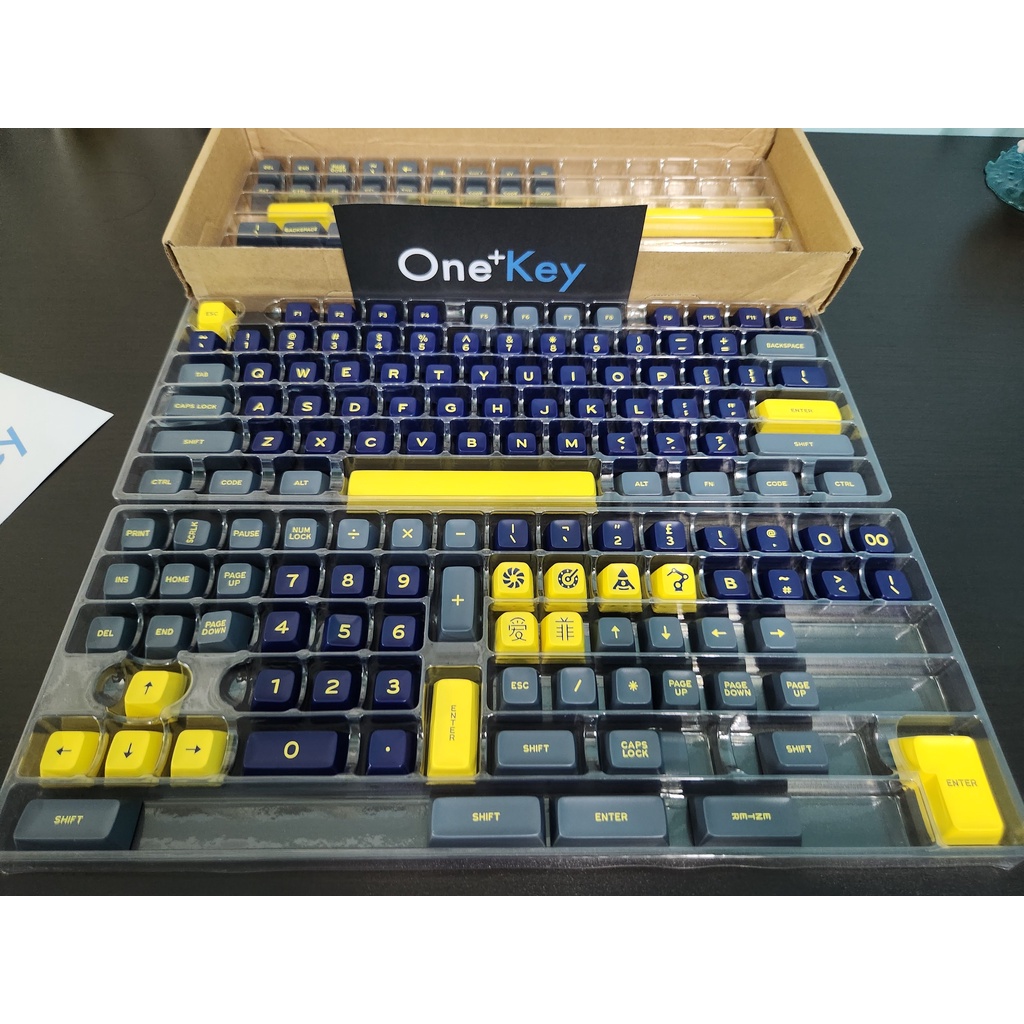 Keycap Aifei TOP GUN SA profile  ABS Doubleshot 172 phím nút bàn phím cho bàn phím cơ