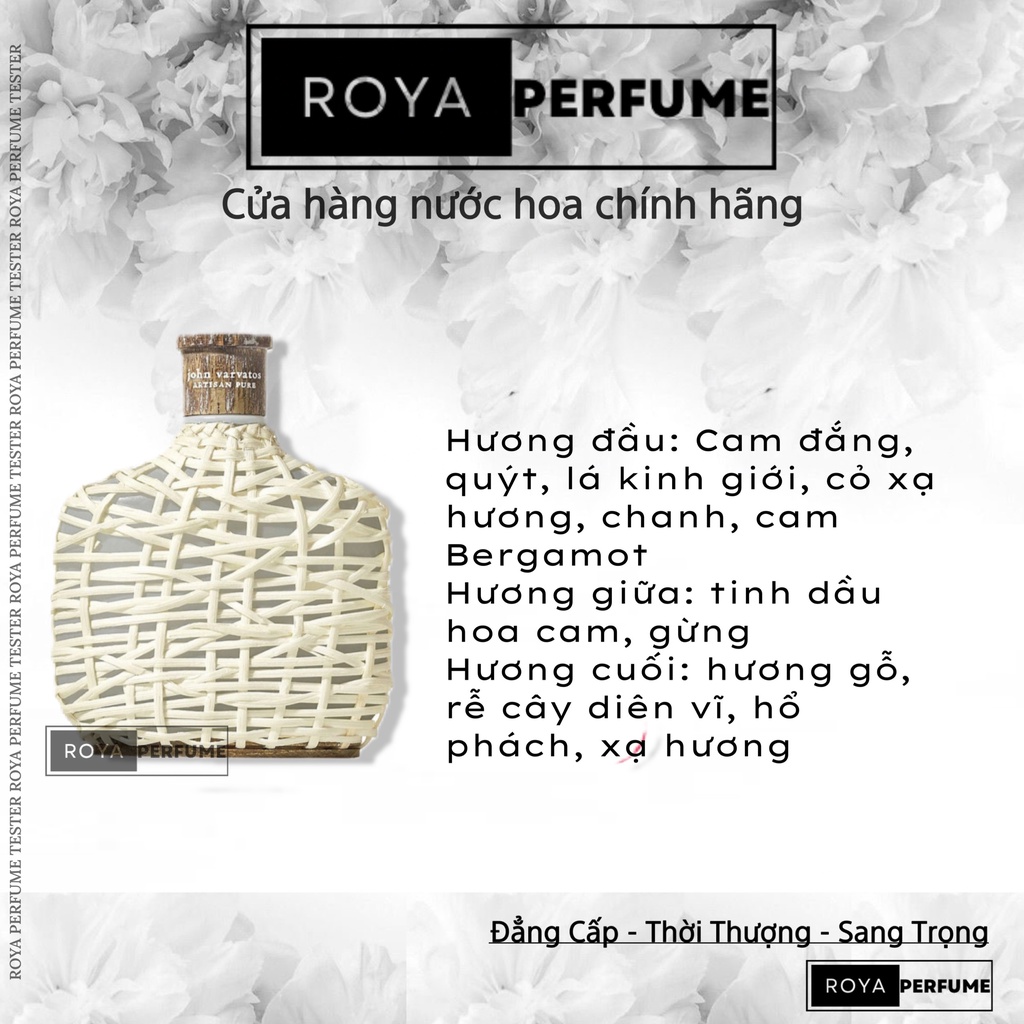 -𝑹𝑶𝑱𝑨- Nước Hoa John Varvatos Artisan Pure -𝑹𝑶𝑱𝑨-