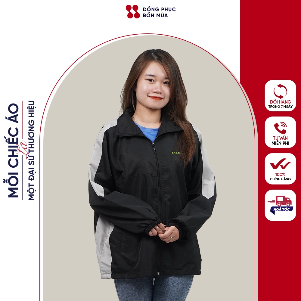 Áo khoác gió 2 lớp nam nữ siêu nhẹ, giữ ấm, cản gió tuyệt đối | 𝗡𝗘𝗪 𝗪𝗜𝗡𝗗 𝗖𝗢𝗟𝗟𝗘𝗖𝗧𝗜𝗢𝗡 | Đồng phục Bốn Mùa