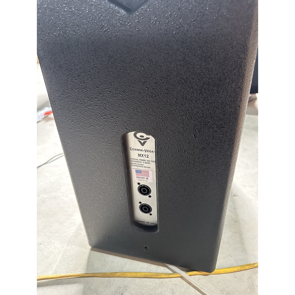 Loa Full 30 CERWIM VEGA - MX 12 - Giá 1 Đôi - Tặng Thêm 2 Đôi Jack Neutrik/ Jack Speakon