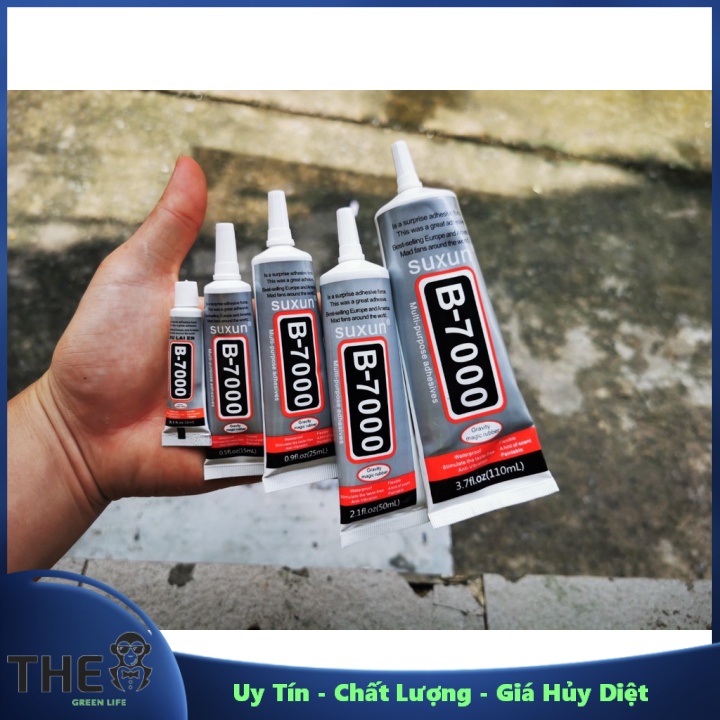 Keo B7000 Dán Viền, Dán Ron Màn Hình, Dán Đính Đá Handmade -- Uy Tín - Chất Lượng