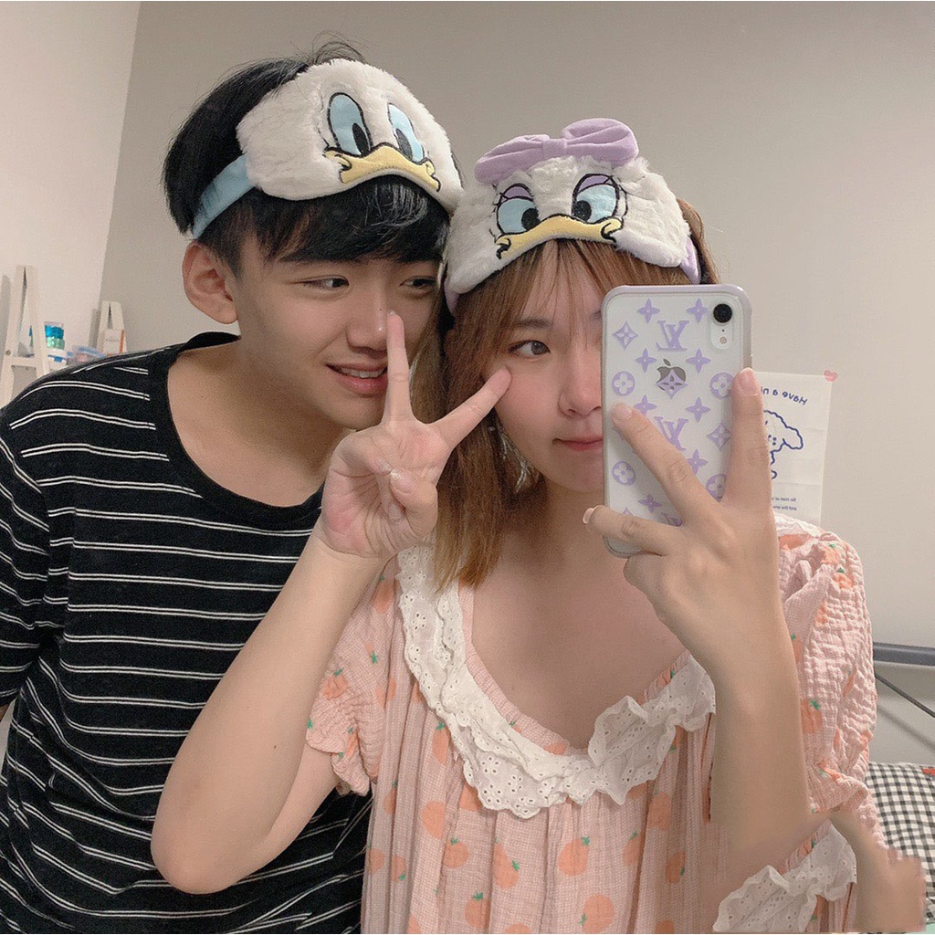 Bịt Mắt Miếng Che Mắt ngủ Nhân Vật Walt Disney Mickey Siêu Cute