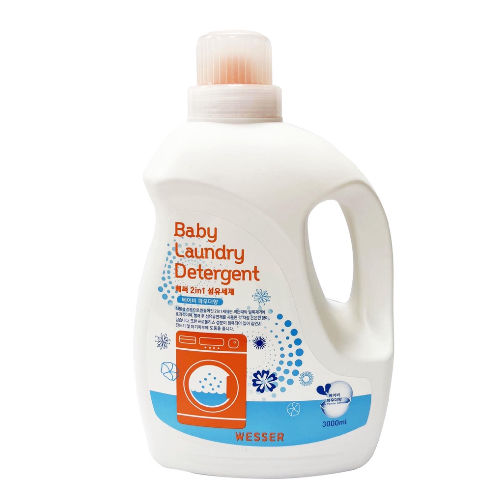 NƯỚC GIẶT XẢ WESSER 3000ML NHẬP KHẨU HÀN QUỐC
