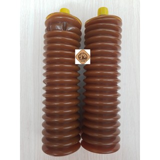 Mỡ bò màu vàng sậm chai con sâu 400g dùng cho cây bơm mỡ