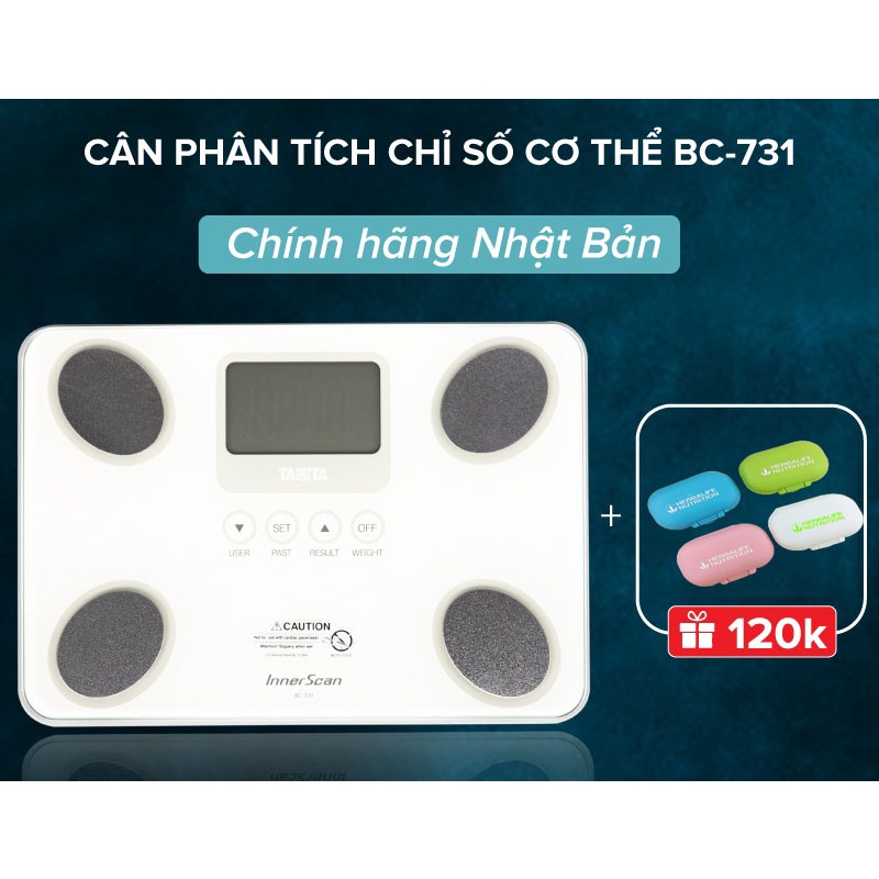 Cân điện tử sức khỏe phân tích chỉ số cơ thể Tanita BC541, BC-731 & BC-313 Nhật Bản. Tặng túi trị giá 100k