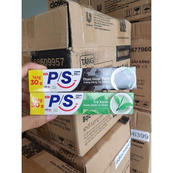 Combo 10 tuýp kem đánh răng ps, closeup 30g ,50g ,80 hàng khuyến mại các nhãn hàng