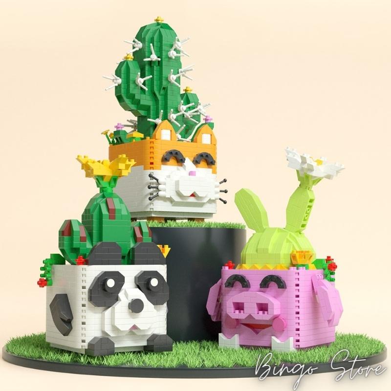 BỘ SƯU TẬP MÔ HÌNH LẮP RÁP CHẬU CÂY SIÊU HẤP DẪN