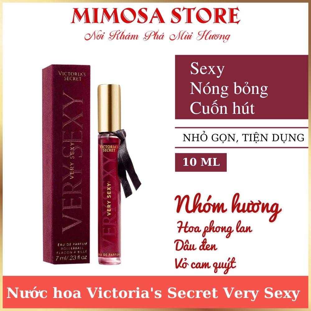 Nước hoa nữ Victoria's Secret Very Sexy ngọt ngào quyến rũ chiết 10ml - Mimosa.storee