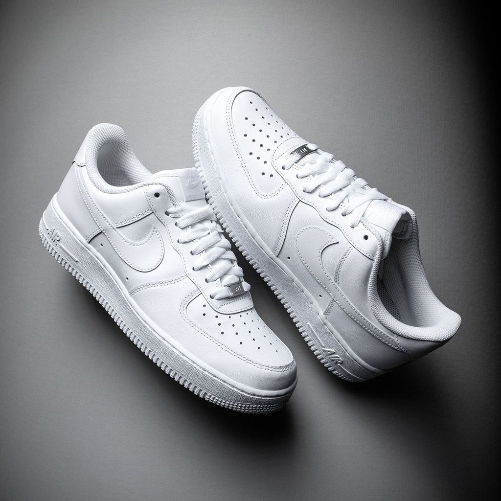 Giày Nike Air Force 1 Trắng - Giày Sneaker Nam Nữ Thể Thao Cổ Thấp Cao Cấp Full box + Bill