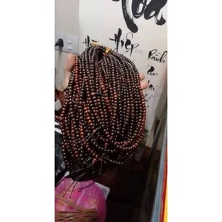 tràng 108 hạt gỗ trắc