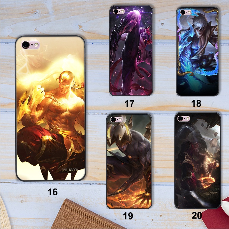 Ốp Iphone 6 / 6 plus in hình tướng leesin liên minh huyền thoại