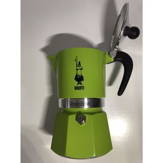 Ấm pha cà phê Bialetti RAINBOW GREEN 3 CUP