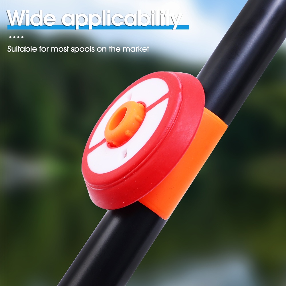 Bảng Cuộn Dây Câu Cá Bằng Silicone Màu Sắc Ngẫu Nhiên