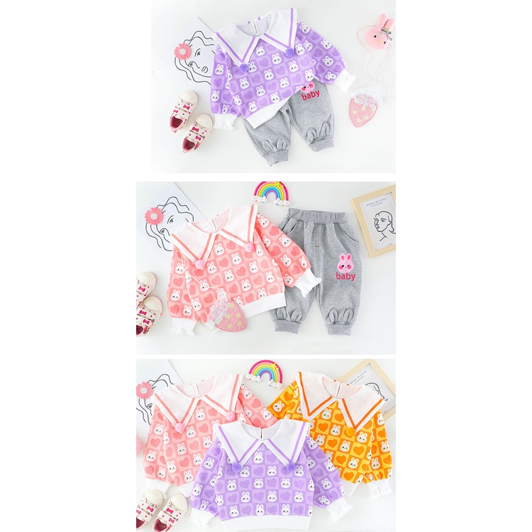 Planet Bộ Quần Áo Dài Tay In Hình Hoạt Hình Xinh Xắn Cho Bé