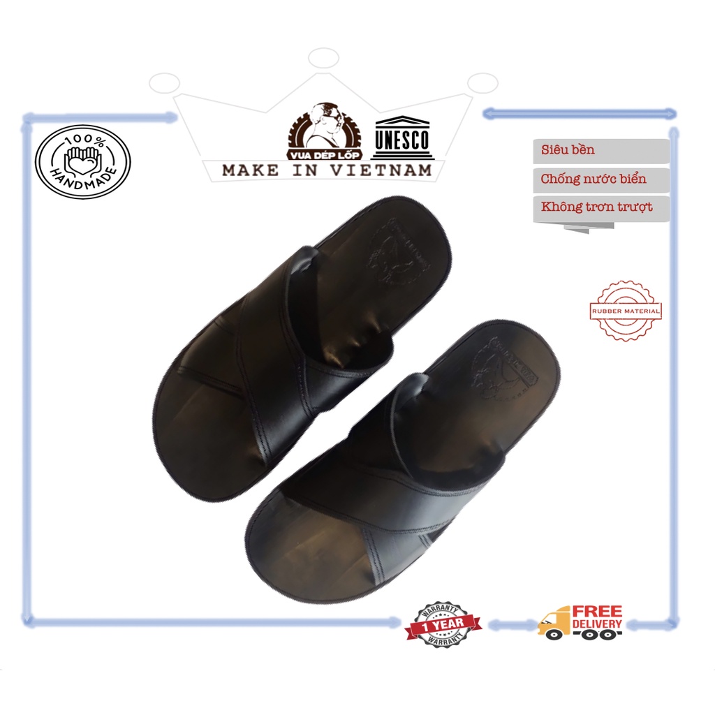 Dép cao su-dép lốp ô tô-dép lê-rubber slipper-vua dép lốp CSF