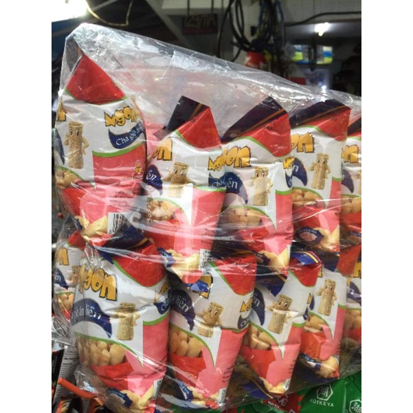 CHẢ GIÒ ĂN LIỀN "NGON NGON" CỦA VISSAN - GÓI 50G - COMBO 5 GÓI