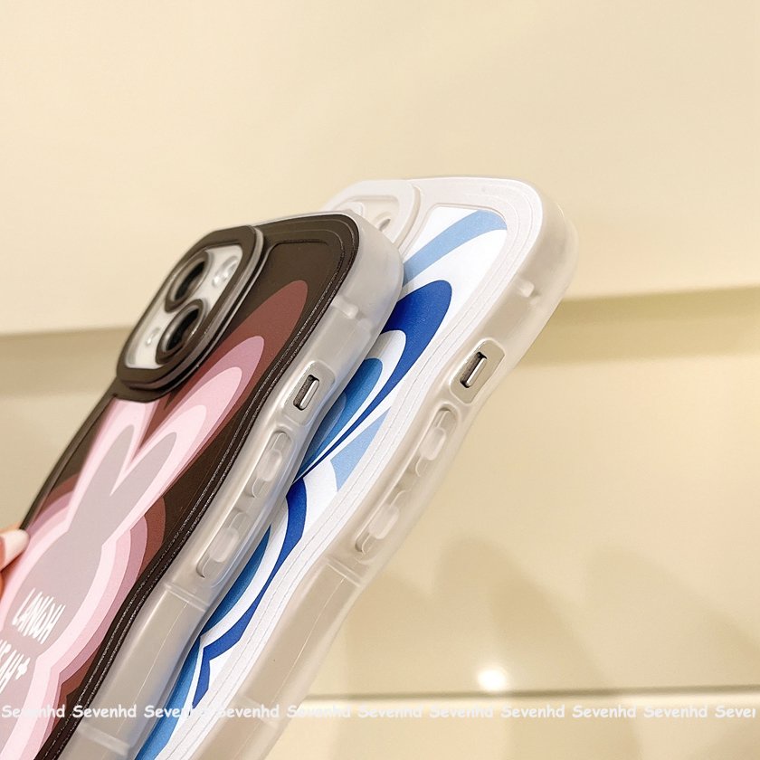 Ốp Điện Thoại Mềm Họa Tiết Thỏ Hoạt Hình Dễ Thương Cho iPhone 14 13 12 11 Pro Max Xs Max Xr X 7 8 6 6s Plus