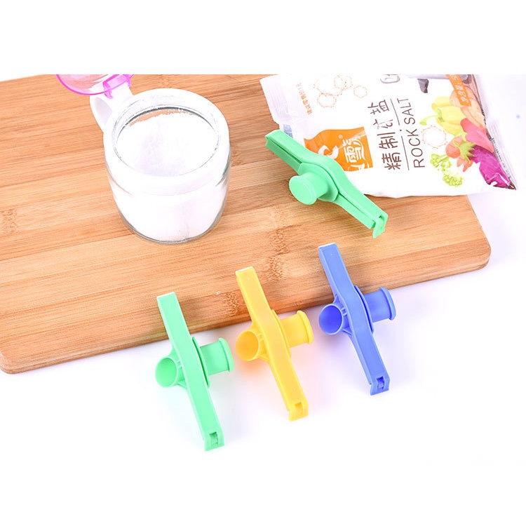 Kẹp miệng túi đựng thực phẩm, đồ ăn có nắp - Kẹp túi thực phẩm thông minh