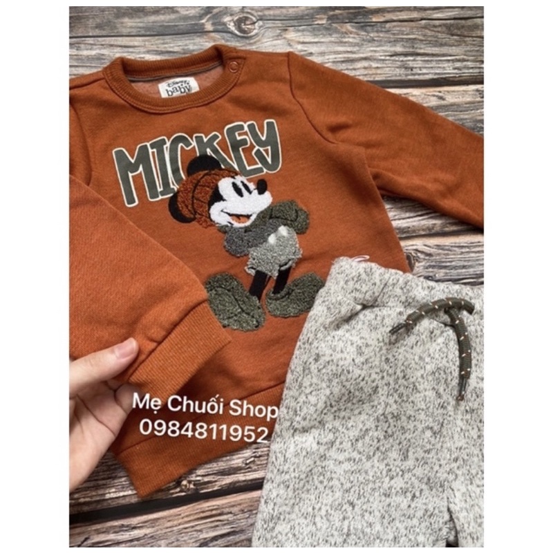 Bộ nỉ Miickey dư xịn cho bé trai, bé gái