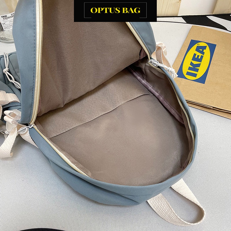 Balo nữ nam balo đi học nhiều ngăn, đẹp đi chơi đựng laptop phong cách ulzzang unisex ULZ010