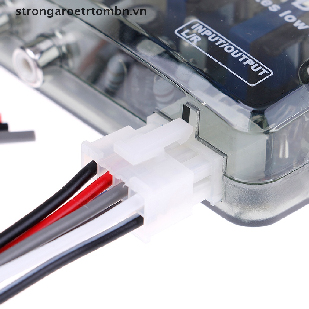 Thiết Bị Chuyển Đổi Mức Độ Loa Âm Thanh RCA HI-LOW Sang RCA Cho Xe Hơi